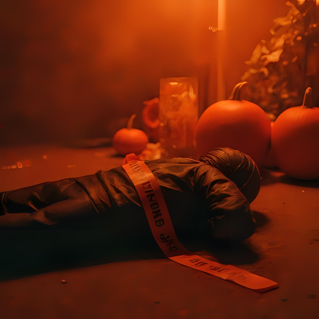 Cadavre suspendu 150 cm – Décoration d’Halloween réaliste pour maison hantée