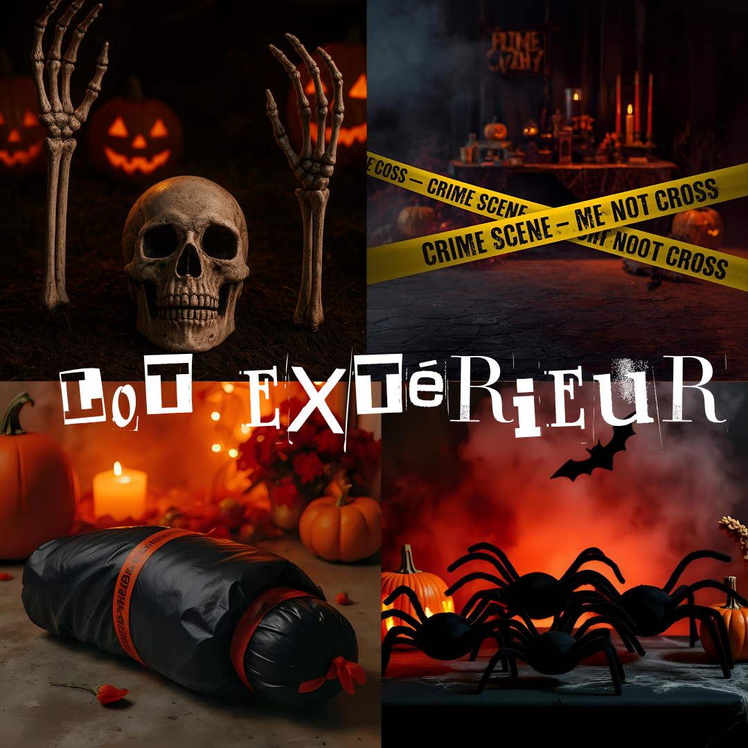 Lot Déco Extérieure Halloween